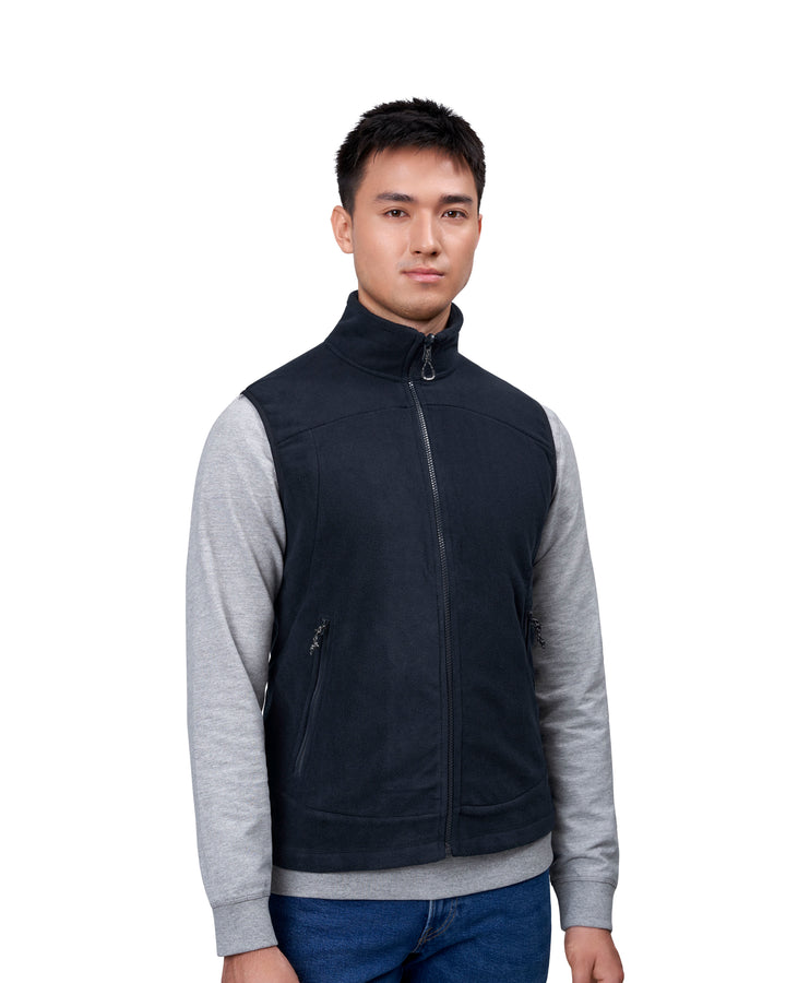 Gilet Active | micropile - Blu navy