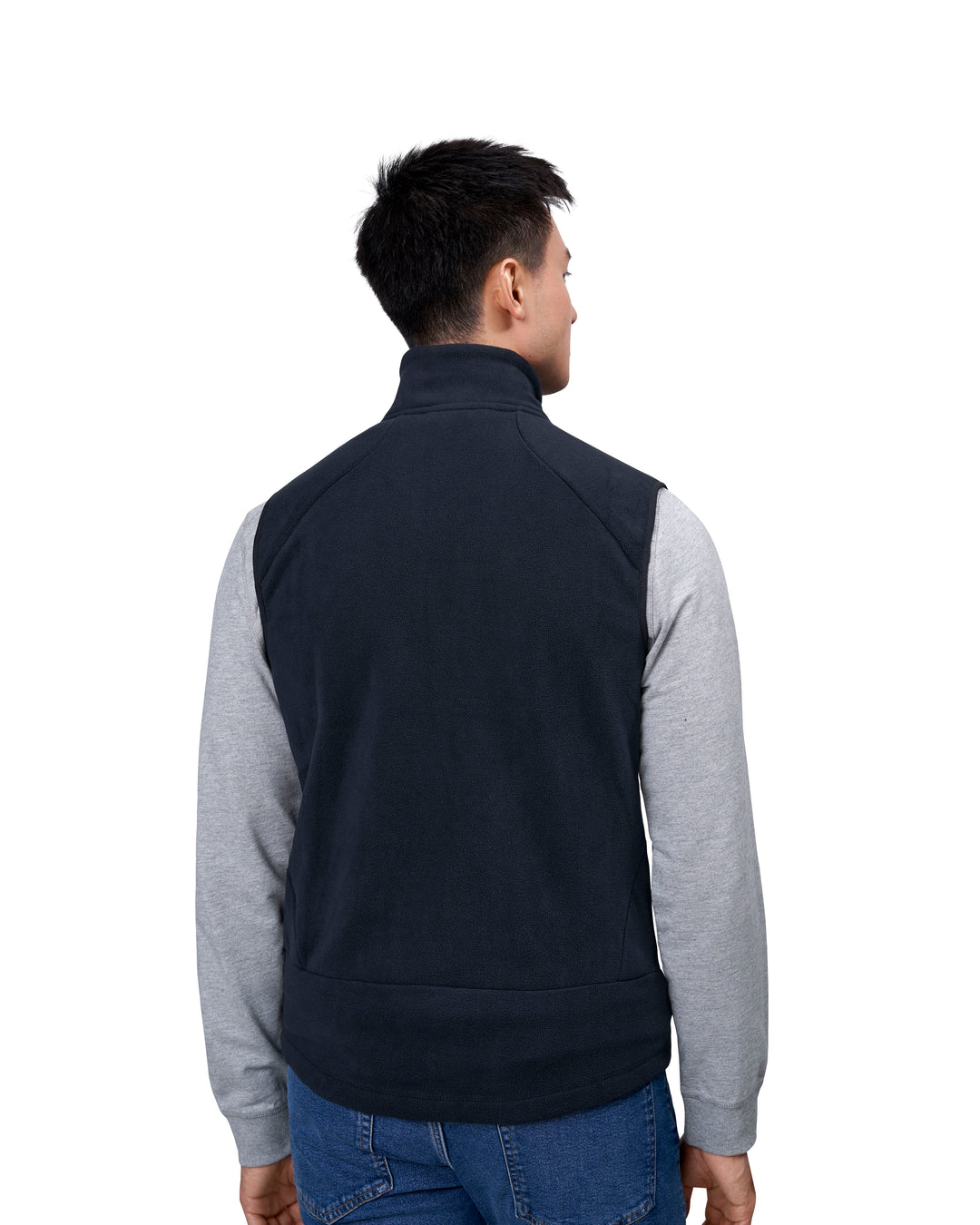 Gilet Active | micropile - Blu navy