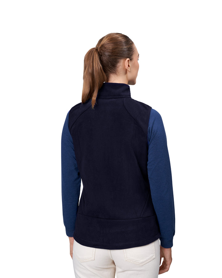 Gilet Active | micropile | donna - Blu navy