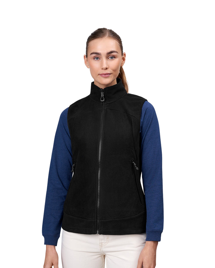 Gilet Active | micropile | donna - Nero