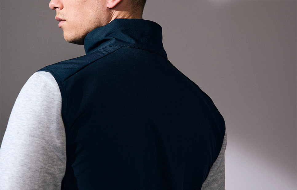 Gilet soft shell | funzionale - Blu navy