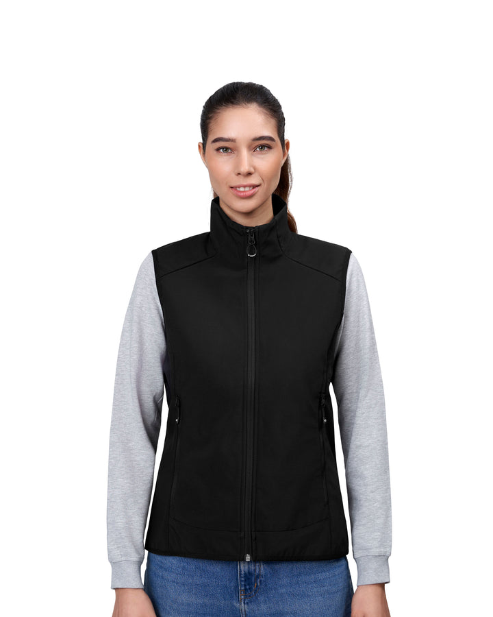 Gilet soft shell | funzionale | donna - Nero