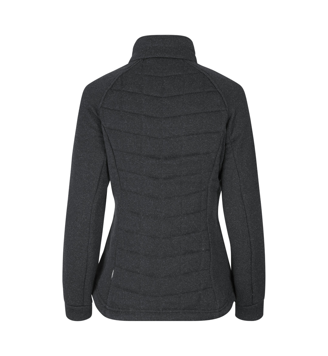Giacca in pile | trapuntata | donna - Antracite mélange