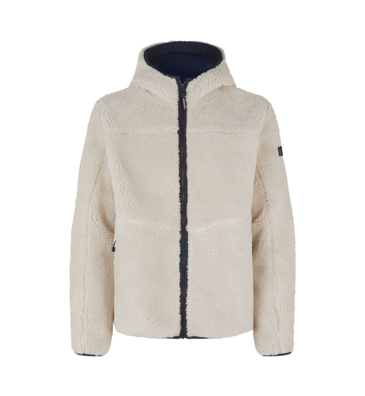Giacca pile teddy - Bianco panna