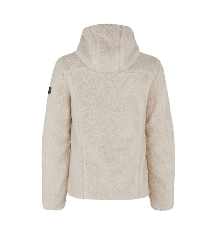 Giacca pile teddy - Bianco panna