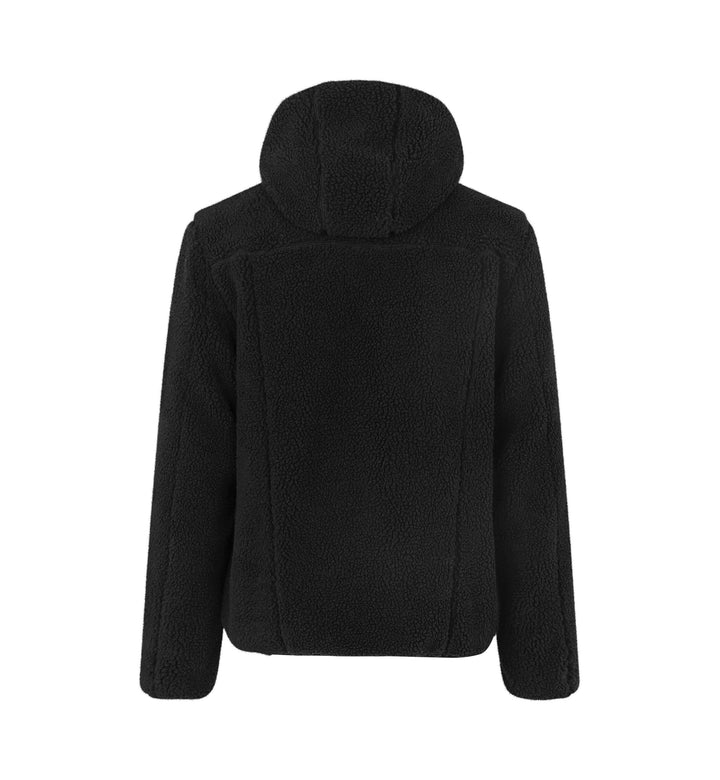 Giacca pile teddy - Nero