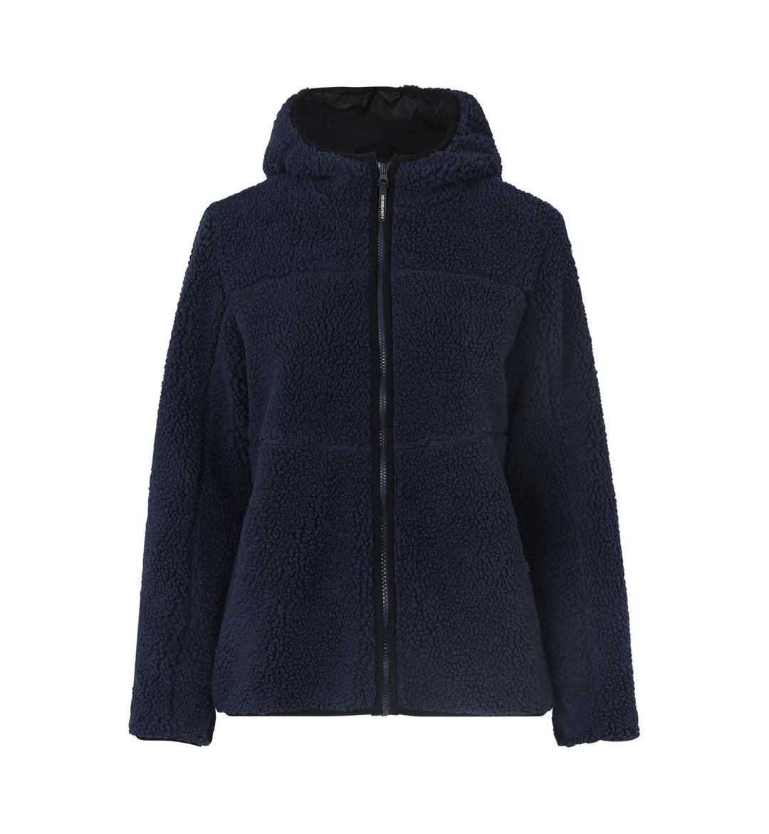 Giacca pile teddy | donna - Blu navy