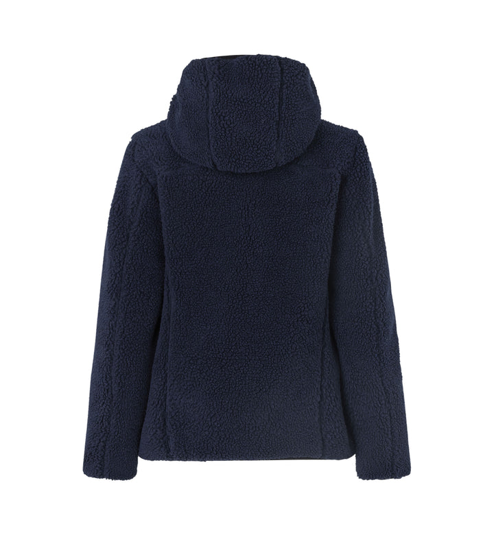 Giacca pile teddy | donna - Blu navy