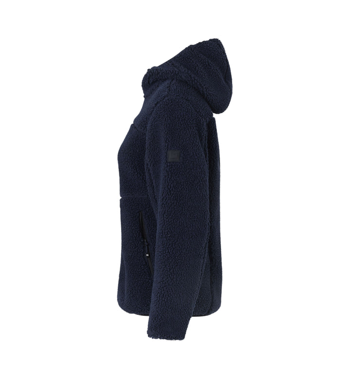 Giacca pile teddy | donna - Blu navy