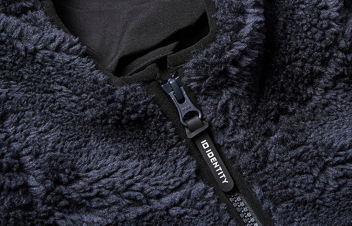 Giacca pile teddy | donna - Blu navy