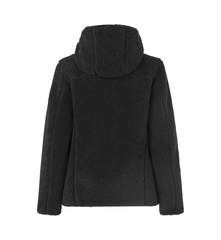 Giacca pile teddy | donna - Nero