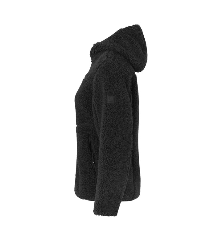 Giacca pile teddy | donna - Nero