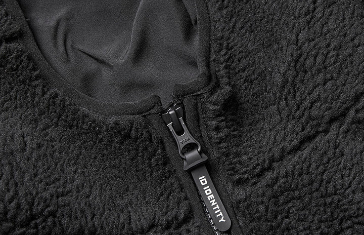 Giacca pile teddy | donna - Nero