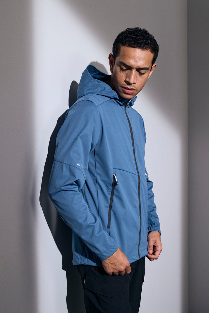 Giacca soft shell | leggera - Stormy blue