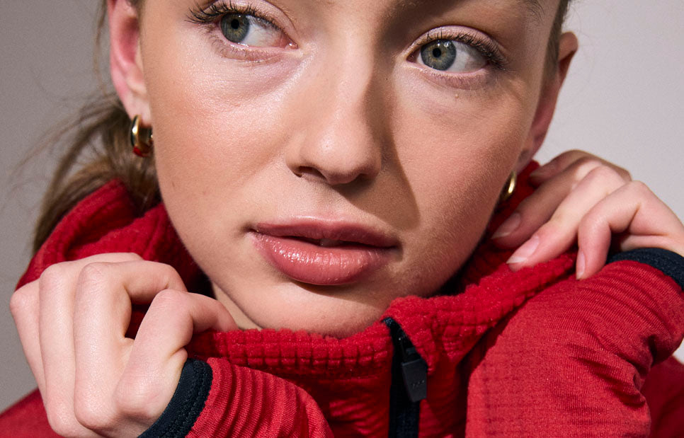 Cardigan | stretch comfort | donna - Rosso