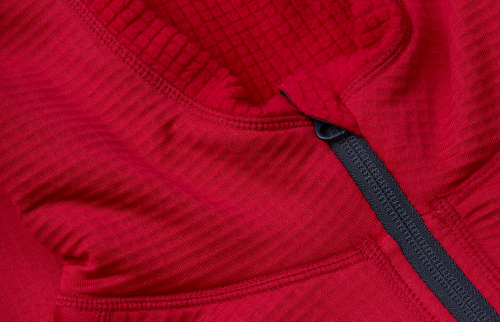 Cardigan | stretch comfort | donna - Rosso