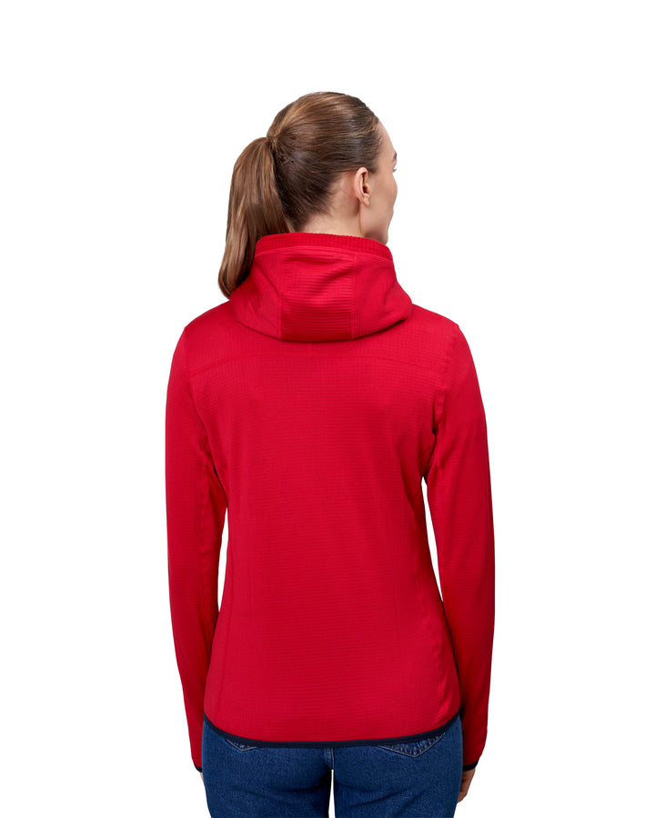 Cardigan | stretch comfort | donna - Rosso