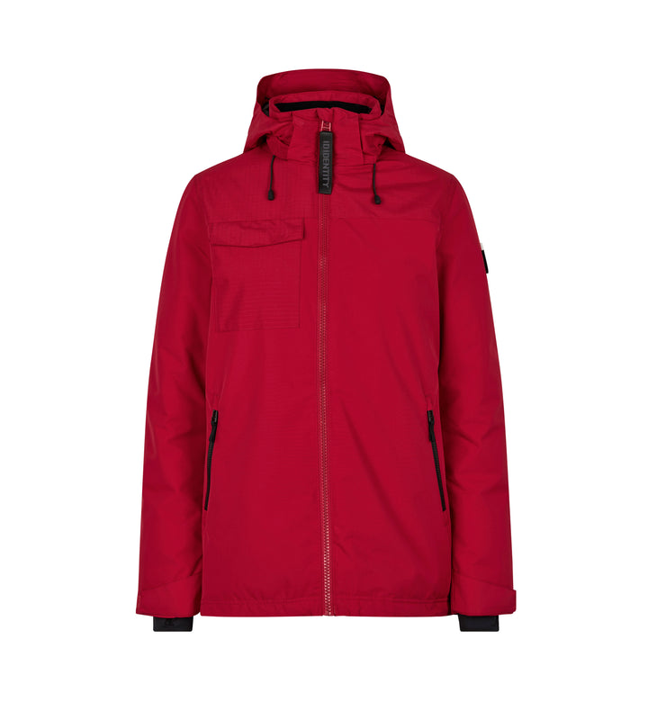 Giacca invernale con cappuccio | donna - Rosso