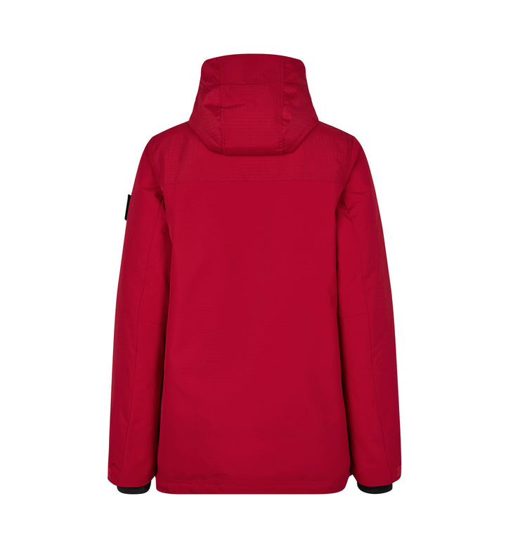 Giacca invernale con cappuccio | donna - Rosso