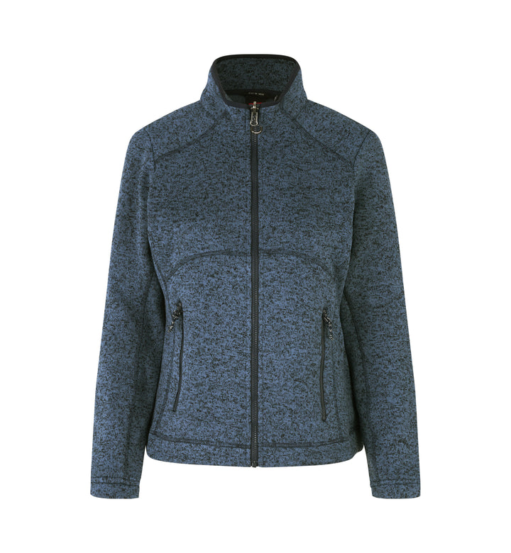 Pile Zip-n-Mix | mélange | donna - Blu navy mélange