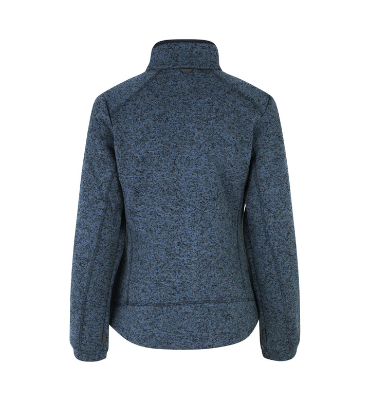 Pile Zip-n-Mix | mélange | donna - Blu navy mélange