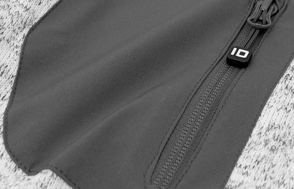 Cardigan | knit fleece | donna - Grigio mélange