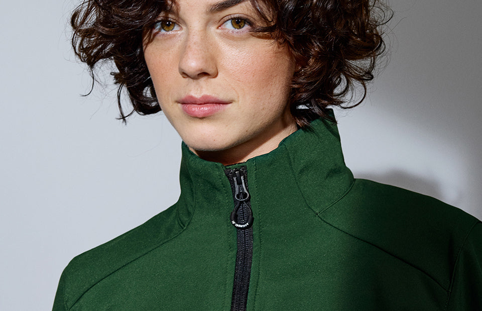 Giacca soft shell CORE | donna - Verde bottiglia