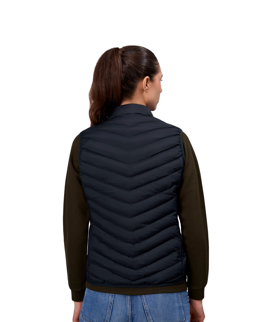 Bodywarmer | stretch | donna - Blu navy