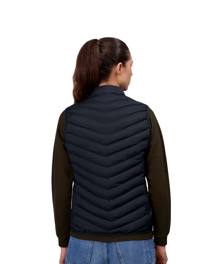 Bodywarmer | stretch | donna - Blu navy