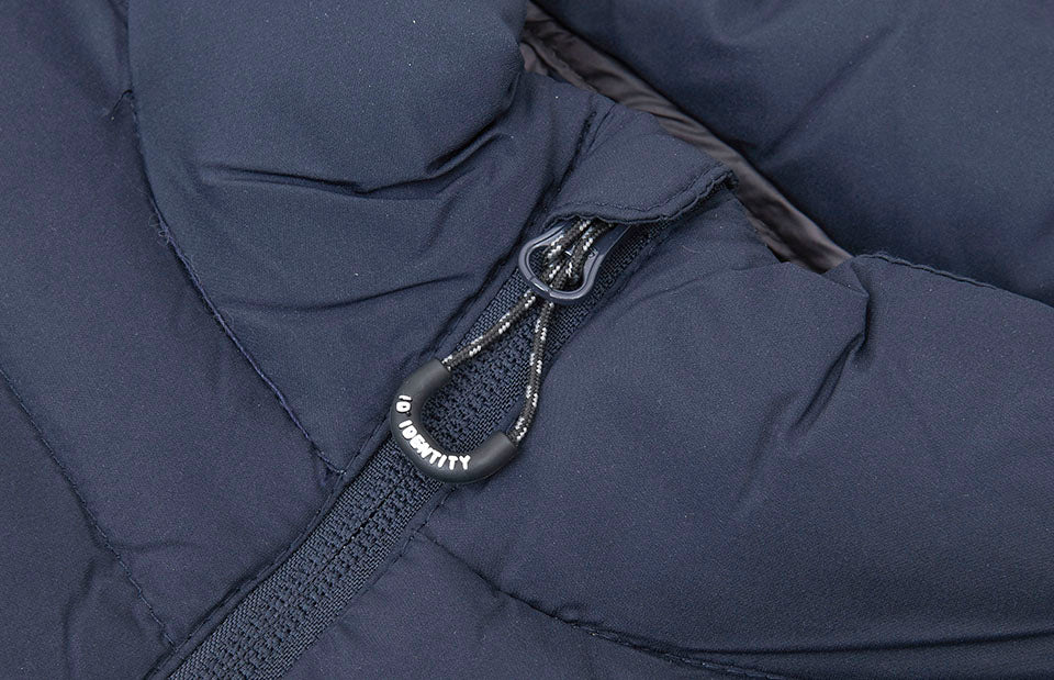 Giacca imbottita | stretch - Blu navy