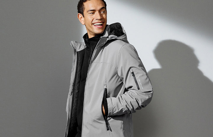 Giacca soft shell | inverno - Grigio