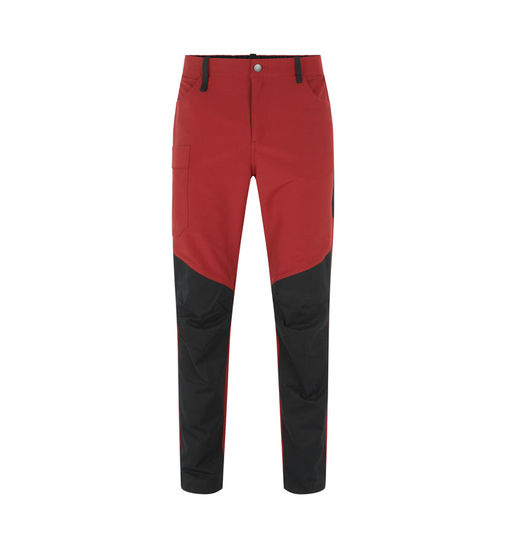 Pantaloni ibridi stretch - Burnt orange