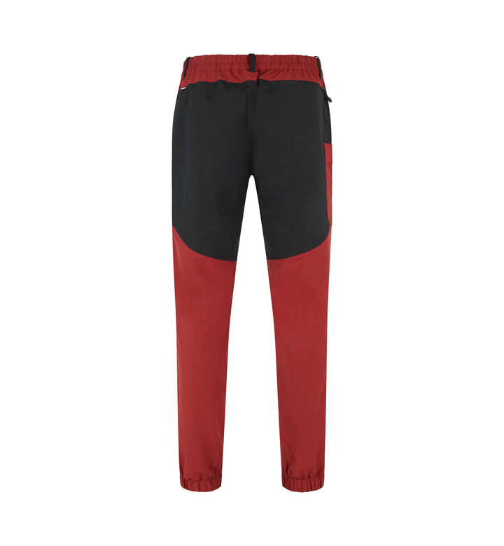 Pantaloni ibridi stretch - Burnt orange