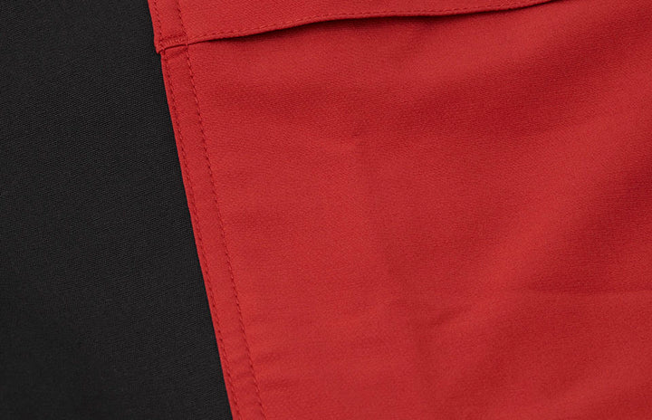 Pantaloni ibridi stretch - Burnt orange