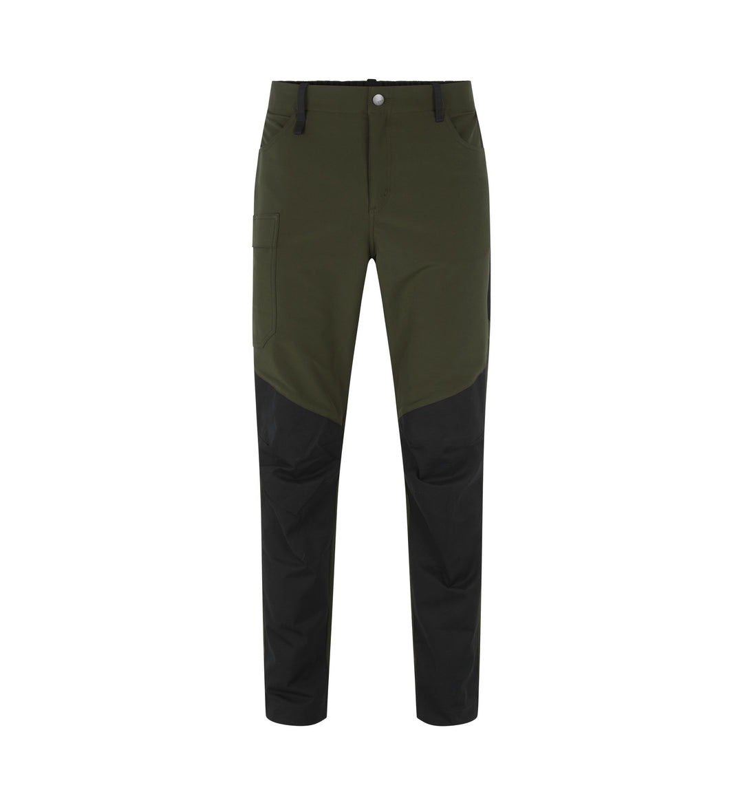 Pantaloni ibridi stretch - Oliva