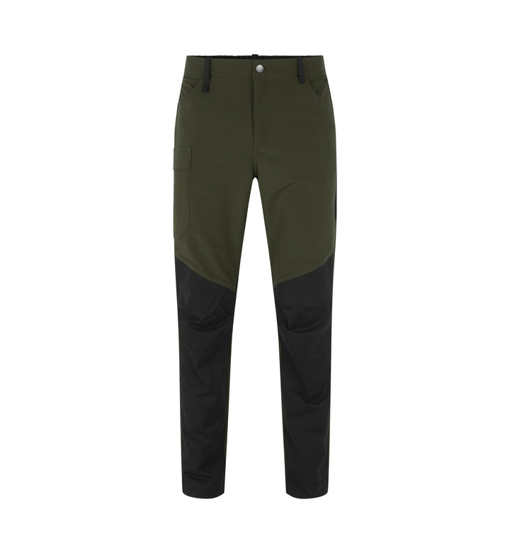 Pantaloni ibridi stretch - Oliva