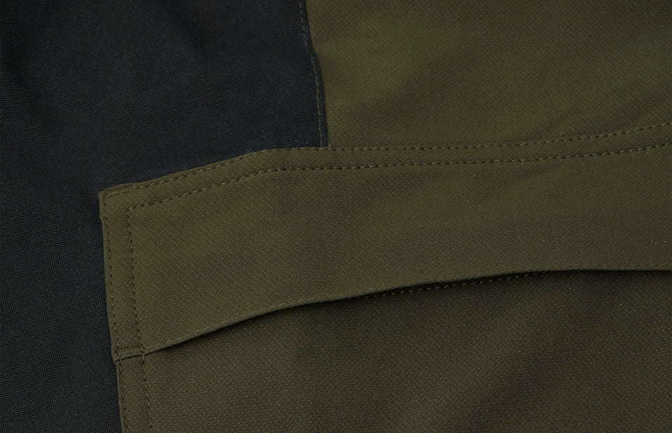 Pantaloni ibridi stretch - Oliva