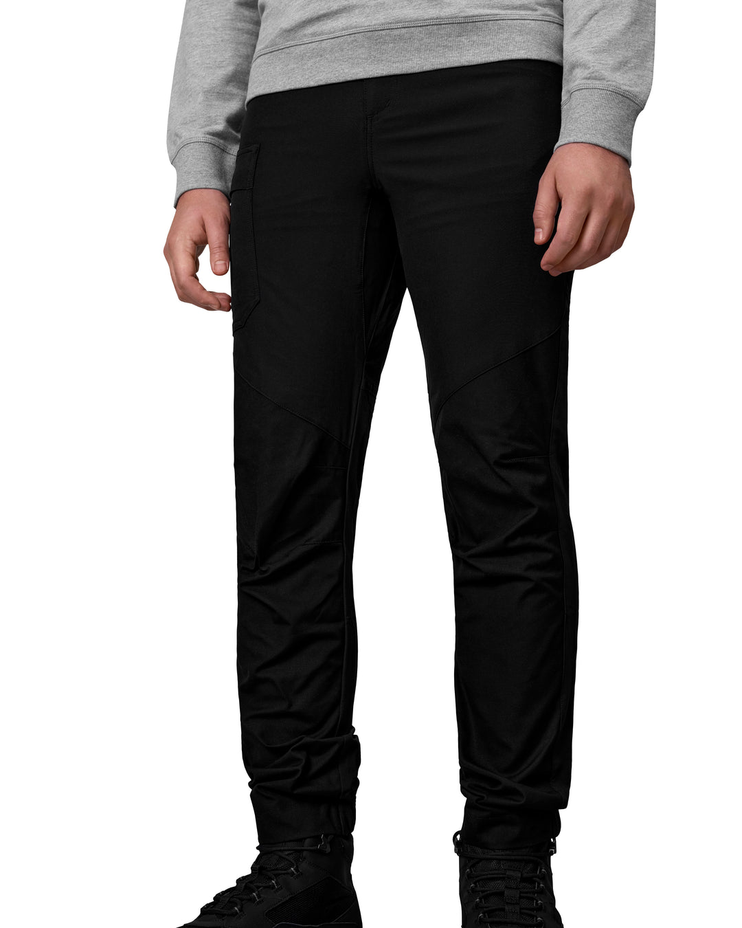 Pantaloni ibridi stretch - Nero
