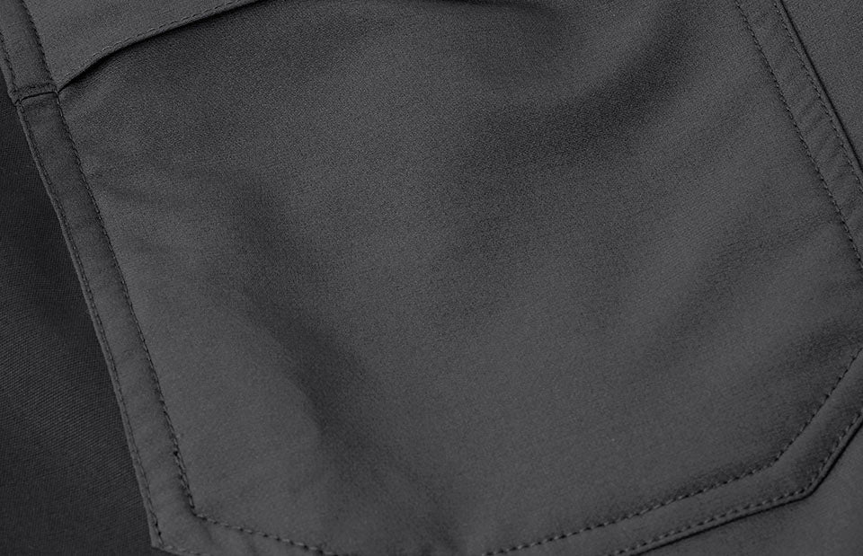 Pantaloni ibridi stretch | donna - Antracite