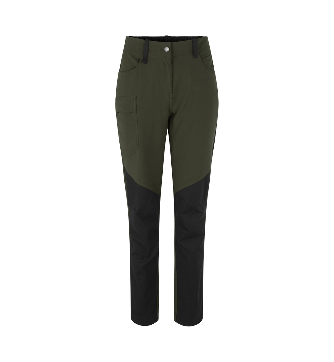 Pantaloni ibridi stretch | donna - Oliva