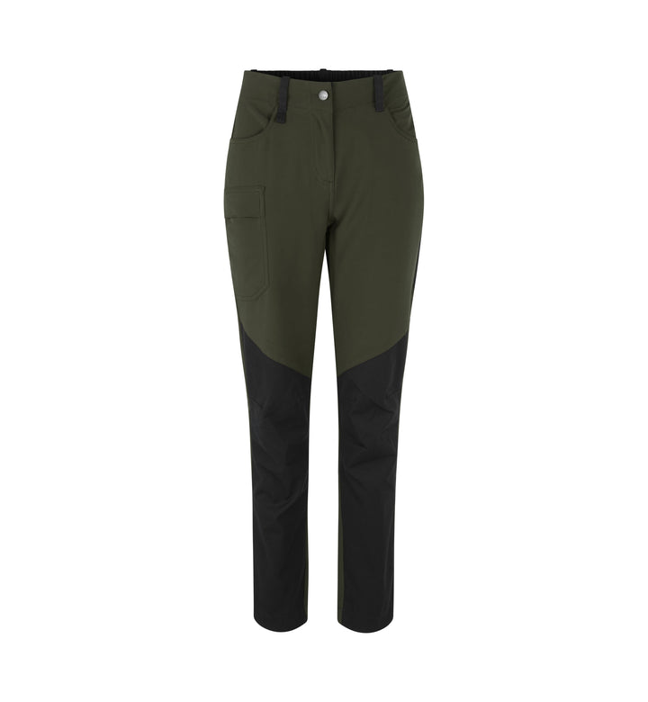 Pantaloni ibridi stretch | donna - Oliva