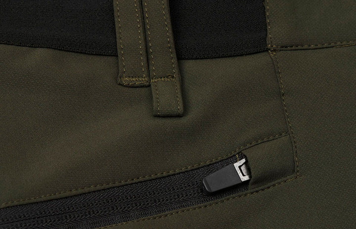Pantaloni stretch CORE - Oliva