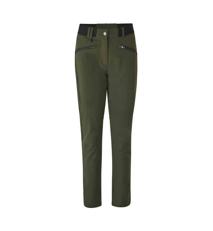 Pantaloni stretch CORE | donna - Oliva