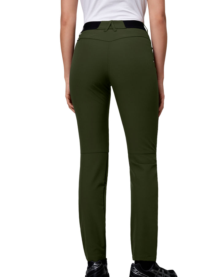 Pantaloni stretch CORE | donna - Oliva