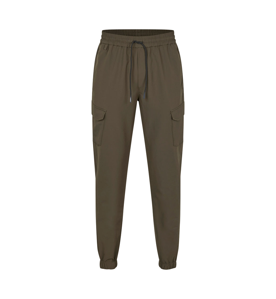 Pantaloni cargo stretch | unisex - Oliva