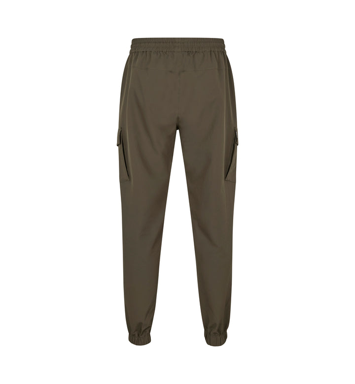 Pantaloni cargo stretch | unisex - Oliva
