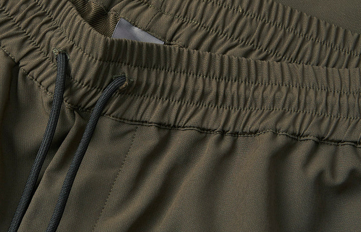 Pantaloni cargo stretch | unisex - Oliva