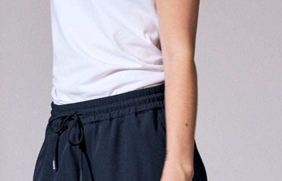 Pantaloni cargo stretch | unisex - Blu navy