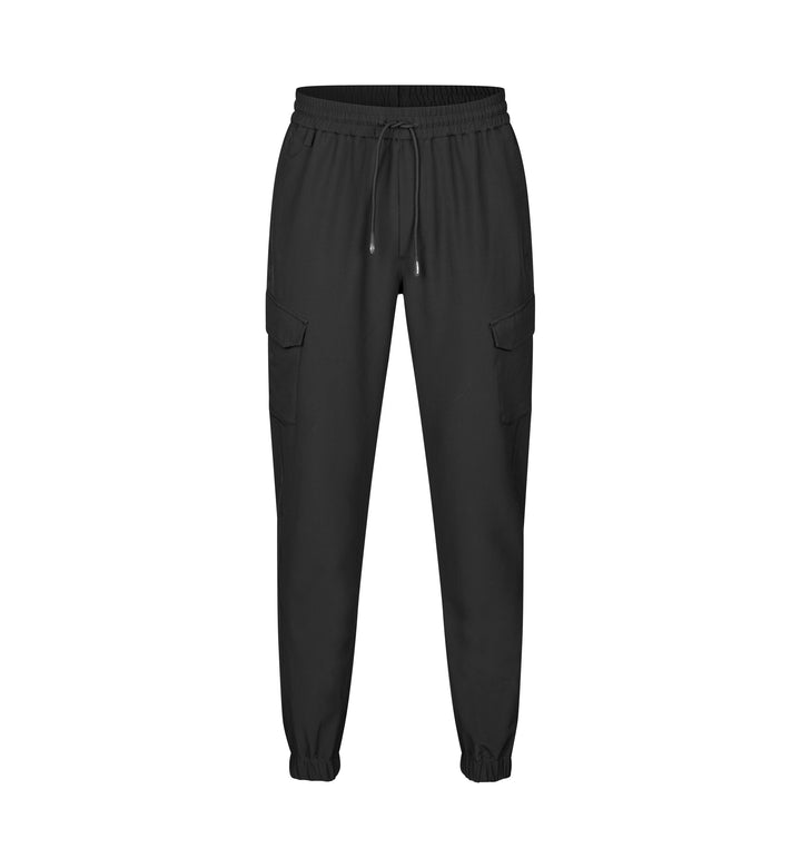 Pantaloni cargo stretch | unisex - Nero