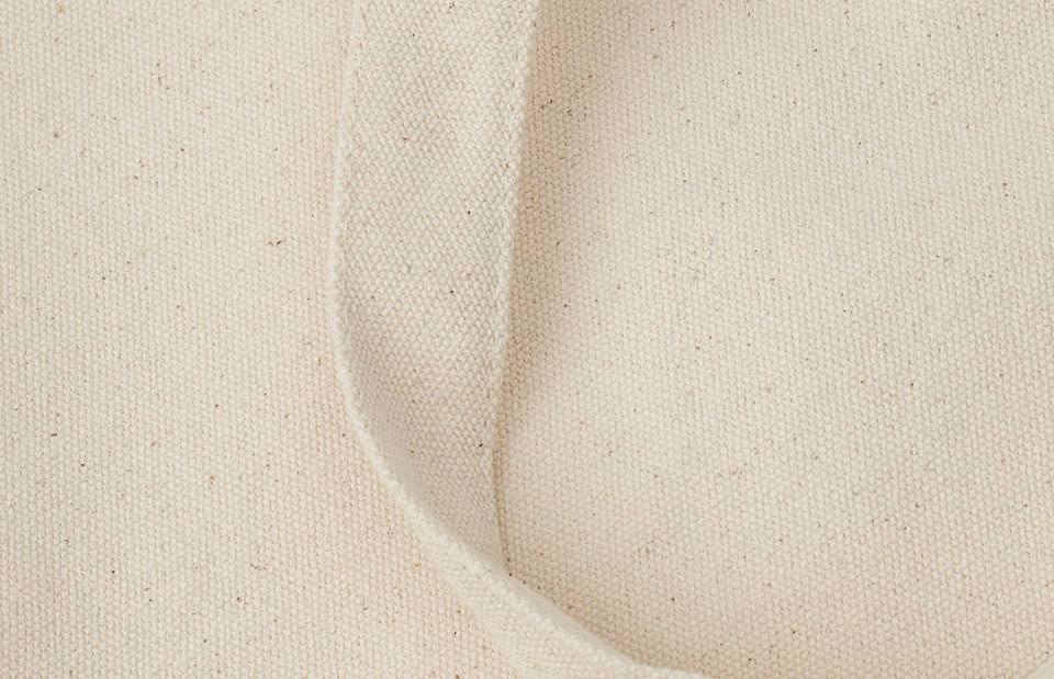 Borsa in cotone - Bianco panna